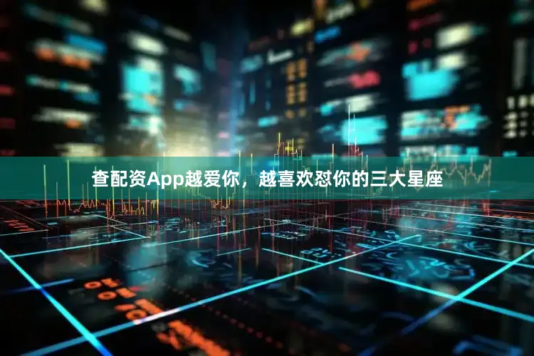 查配资App越爱你，越喜欢怼你的三大星座